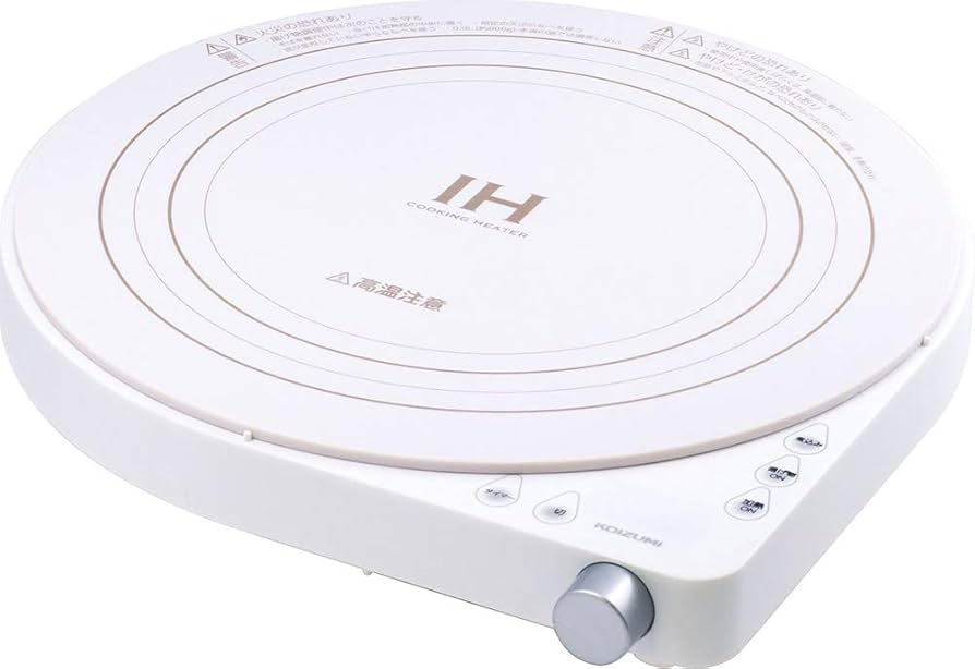 KOIZUMI - KOIZUMI IHクッキングヒーター KIH-1404/W Amazon.co.jp: Koizumi KIH-1404/W IH Cooking Heater, Tabletop